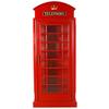 Design Toscano British Telephone Booth Display Cabinet NE36832